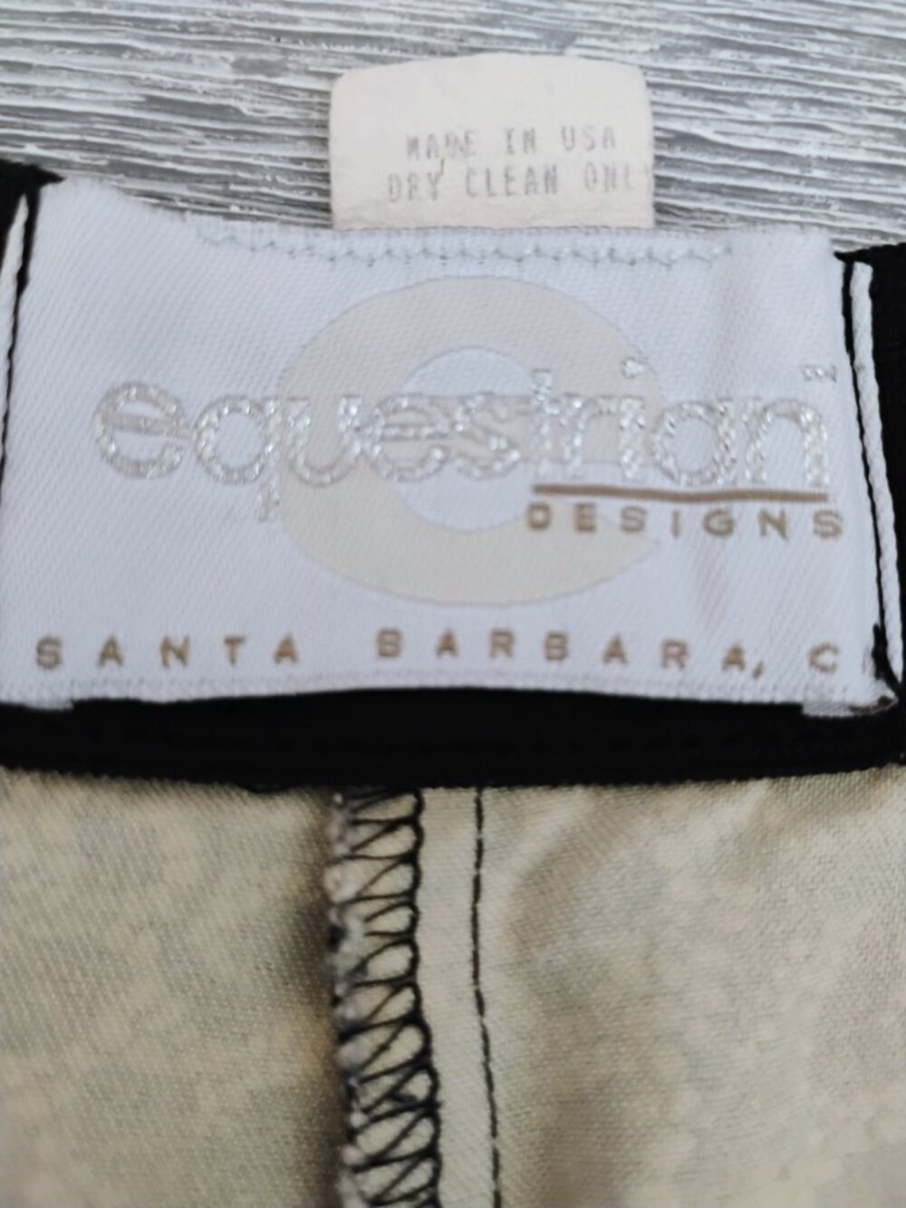 Equestrian Designs Lace-Print Stretch Cropped Riding Pants S (See Measurements) View 2